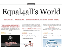 Tablet Screenshot of equal4all.wordpress.com