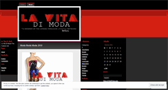 Desktop Screenshot of lavitadimoda.wordpress.com