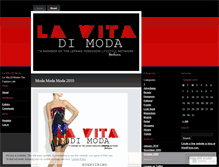 Tablet Screenshot of lavitadimoda.wordpress.com