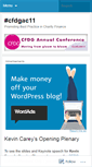 Mobile Screenshot of cfdg.wordpress.com