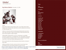 Tablet Screenshot of erlastef.wordpress.com