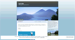 Desktop Screenshot of enguatemala2010.wordpress.com