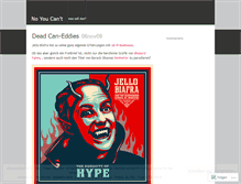 Tablet Screenshot of noyoucant.wordpress.com