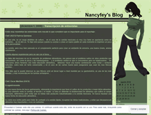 Tablet Screenshot of nancyfey.wordpress.com