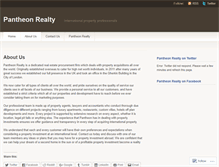 Tablet Screenshot of pantheonrealty.wordpress.com