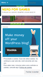 Mobile Screenshot of nerdporgames.wordpress.com