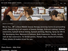 Tablet Screenshot of beautymetoyou.wordpress.com