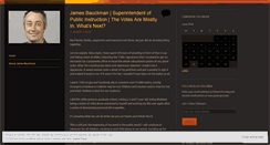 Desktop Screenshot of jamesbauckmanforspi.wordpress.com