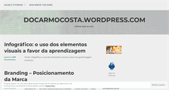 Desktop Screenshot of docarmocosta.wordpress.com