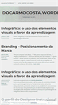 Mobile Screenshot of docarmocosta.wordpress.com