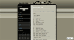 Desktop Screenshot of blackinside.wordpress.com