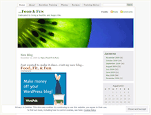 Tablet Screenshot of mponz.wordpress.com