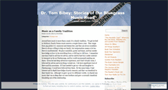 Desktop Screenshot of drtombibey.wordpress.com