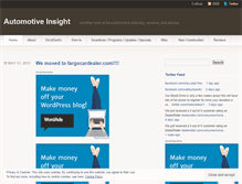 Tablet Screenshot of fargocars.wordpress.com