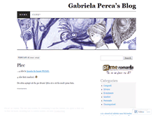 Tablet Screenshot of gabrielaperca.wordpress.com