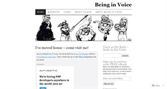 Desktop Screenshot of beinginvoice.wordpress.com
