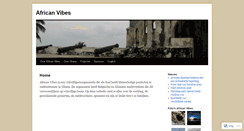 Desktop Screenshot of africanvibes2010.wordpress.com