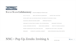 Desktop Screenshot of nextnowcollab.wordpress.com