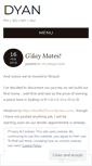 Mobile Screenshot of dyan.wordpress.com