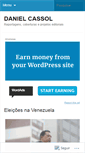 Mobile Screenshot of danielcassol.wordpress.com