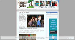 Desktop Screenshot of friendsoftheparks.wordpress.com