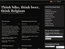 Tablet Screenshot of bikebeerbelgium.wordpress.com