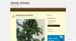 Desktop Screenshot of brasilbonsai.wordpress.com