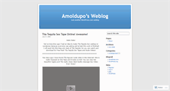 Desktop Screenshot of amoldupo.wordpress.com