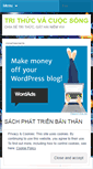Mobile Screenshot of ngaitrancong.wordpress.com