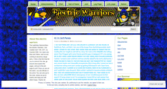 Desktop Screenshot of electricwarriorsofclubpenguin.wordpress.com