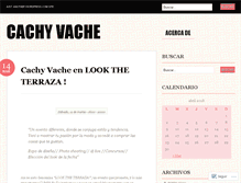 Tablet Screenshot of cachyvache.wordpress.com