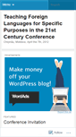 Mobile Screenshot of conferintaasem.wordpress.com