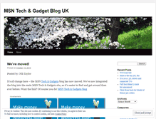Tablet Screenshot of msntechuk.wordpress.com
