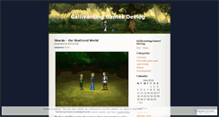 Desktop Screenshot of gallivantinggames.wordpress.com