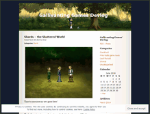 Tablet Screenshot of gallivantinggames.wordpress.com