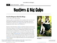 Tablet Screenshot of missbiggulp.wordpress.com