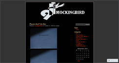 Desktop Screenshot of 911mockingbird.wordpress.com