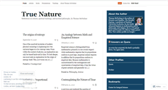 Desktop Screenshot of integralscience.wordpress.com