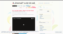 Desktop Screenshot of dordeacasa.wordpress.com