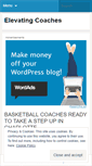 Mobile Screenshot of elevatingcoaches.wordpress.com