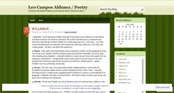 Desktop Screenshot of leocamposa.wordpress.com