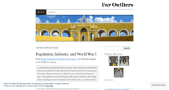 Desktop Screenshot of faroutliers.wordpress.com