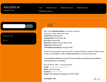 Tablet Screenshot of alexandrerafael.wordpress.com