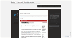 Desktop Screenshot of cornelldnp.wordpress.com