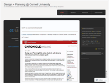 Tablet Screenshot of cornelldnp.wordpress.com