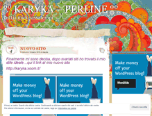 Tablet Screenshot of karyka.wordpress.com