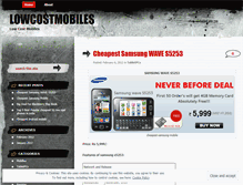 Tablet Screenshot of lowcostmobiles.wordpress.com