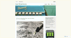 Desktop Screenshot of lifewithgusto.wordpress.com
