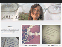 Tablet Screenshot of justsally.wordpress.com
