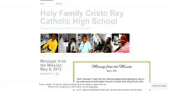 Desktop Screenshot of hfcristorey.wordpress.com